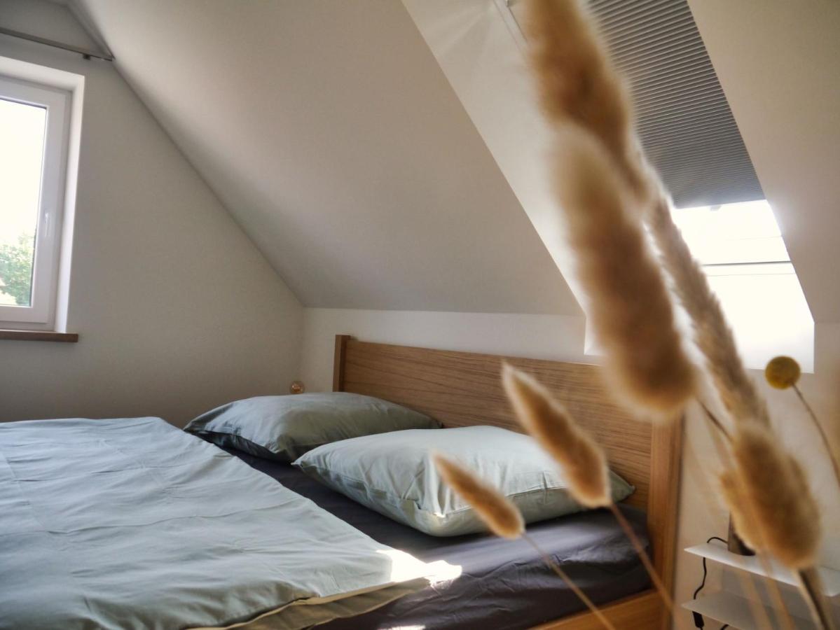 Ferienwohnung Der Schuppen Mildstedt Exterior foto